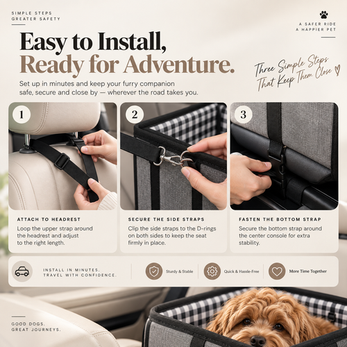 The Velluno CloudSeat™ — Because They Deserve a First-Class Ride
